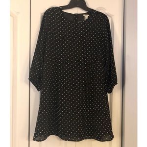 Black and White Polka Dot Dress
